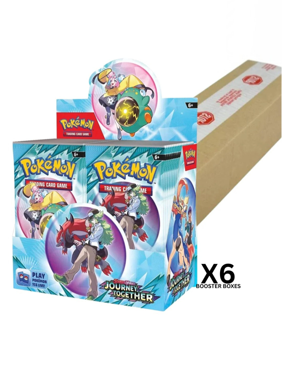 Journey Together Enhanced Booster Box Case - SV09: Journey Together (JTG)