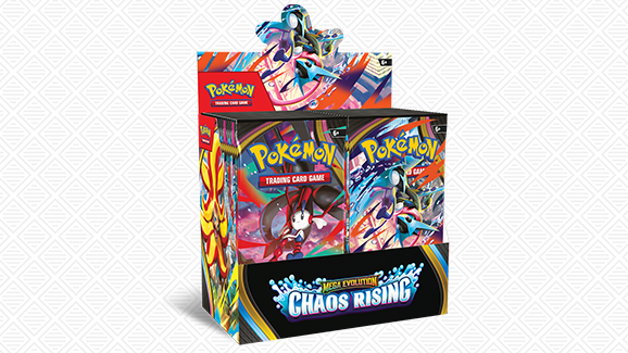 Chaos Rising Booster Pack - ME04: Mega Evolution – Chaos Rising (CHR)