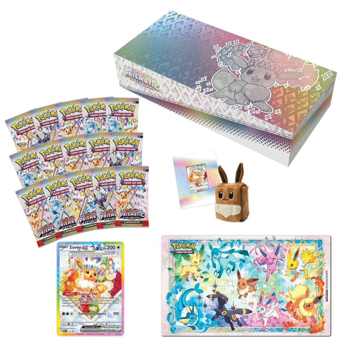 Prismatic Evolutions Super-Premium Collection Case - SV: Prismatic Evolutions