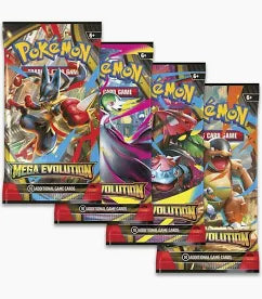 Chaos Rising Booster Pack - ME04: Mega Evolution – Chaos Rising (CHR)